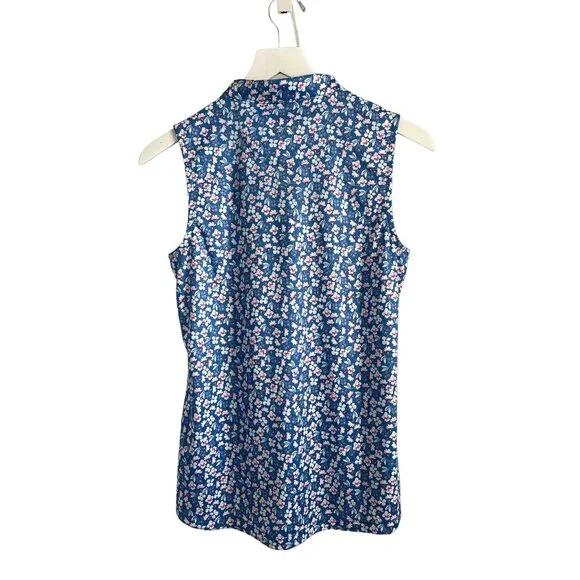 Greg Norman Floral Golf Top - Picture 3 of 4